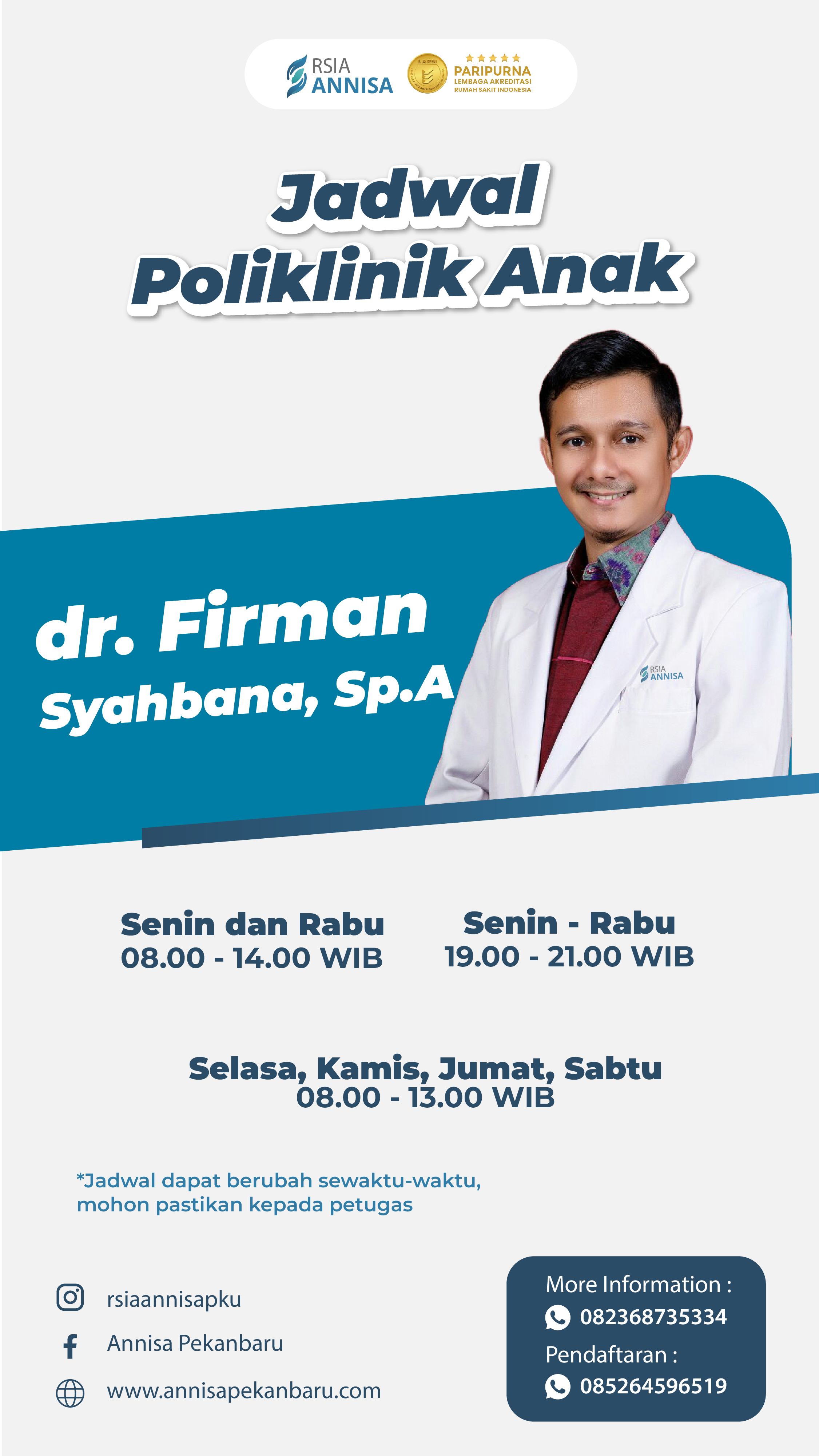 dr.Firman Syahbana, Sp.A