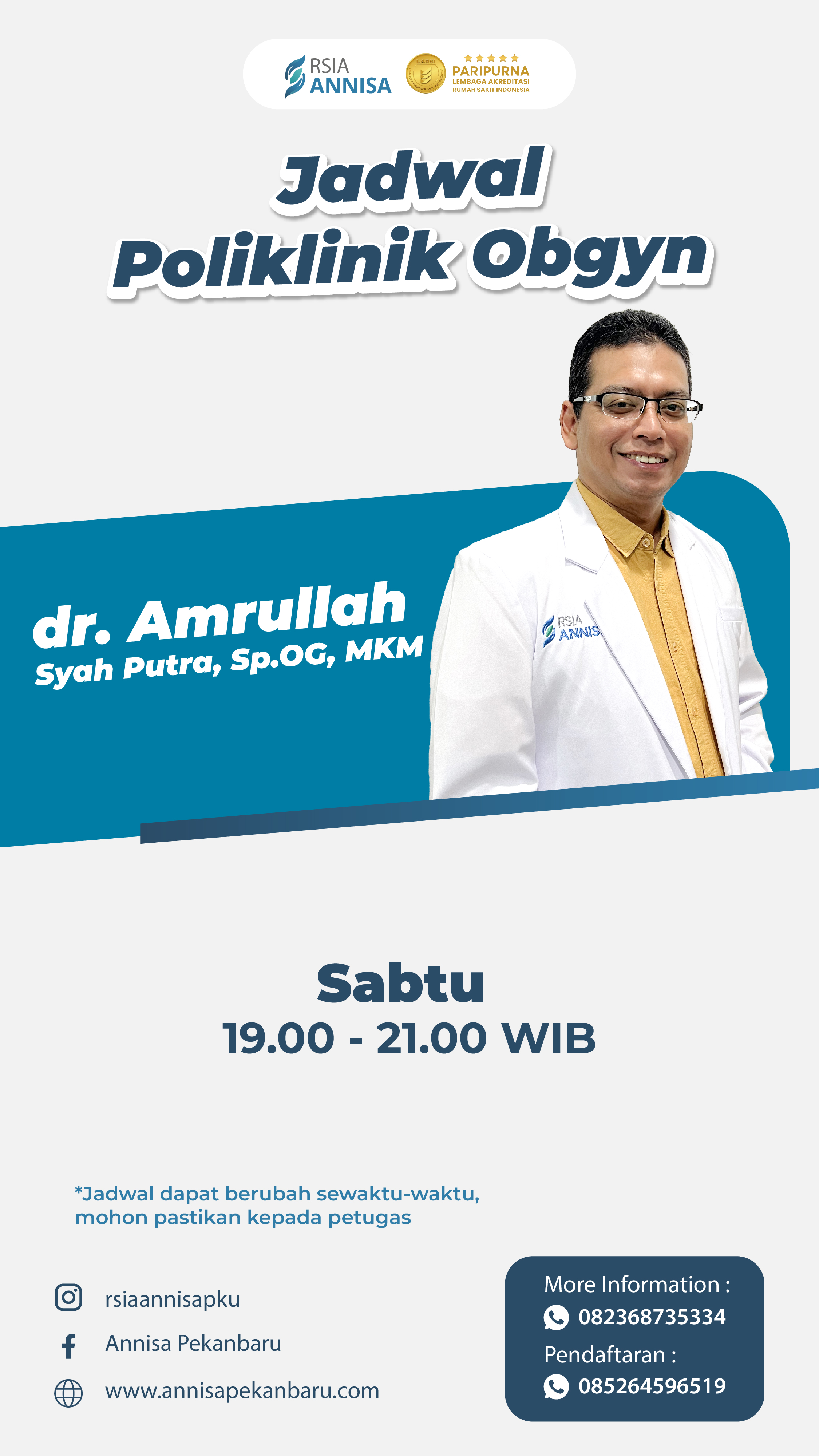 dr. Amrullah Syah Putra, Sp.OG, MKM