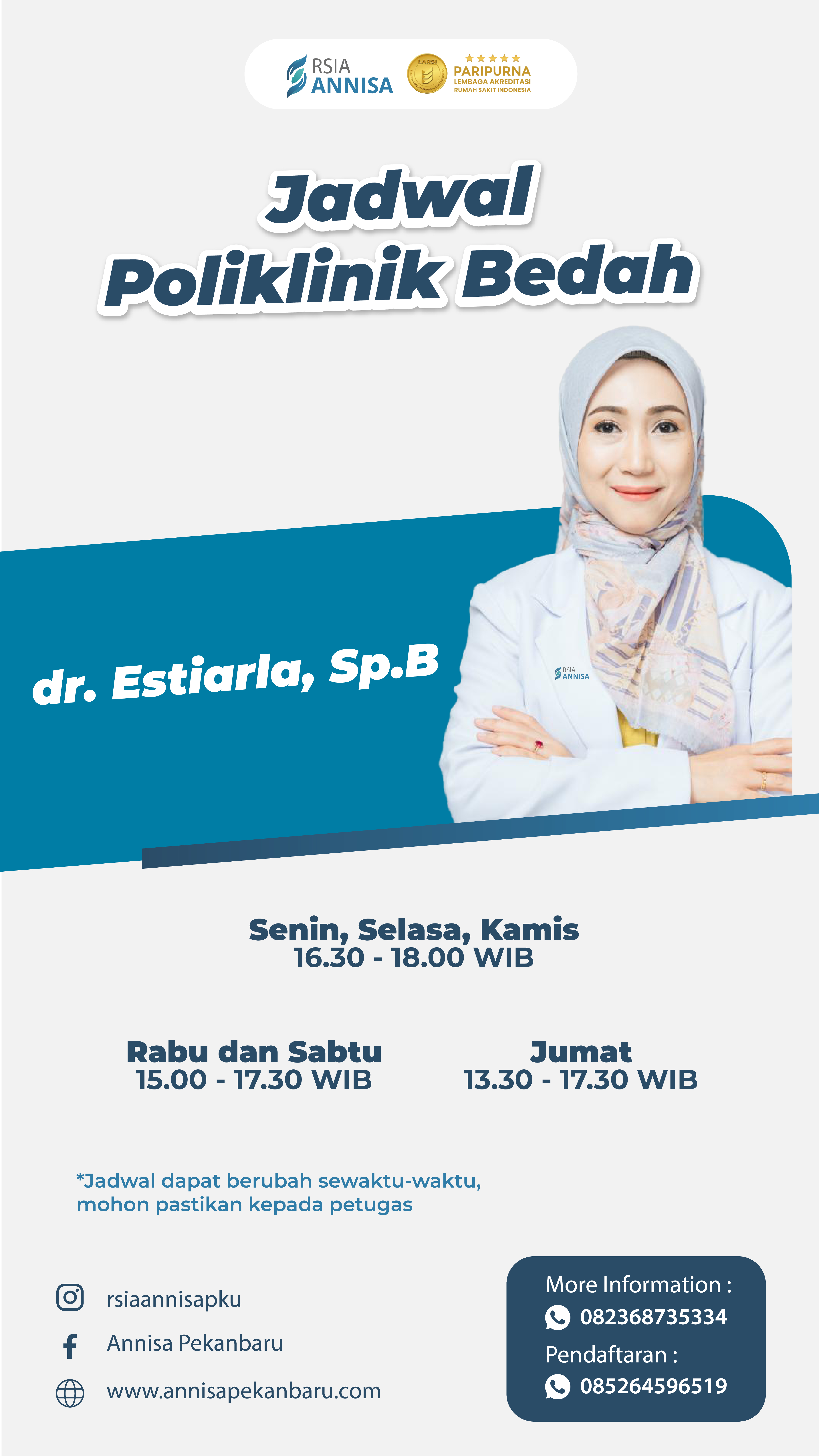 dr. Estiarla, Sp.B
